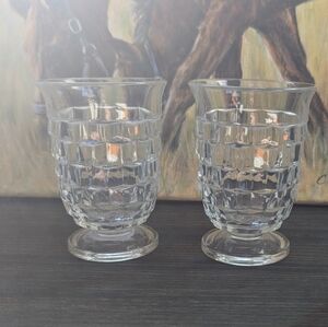 Set of 2 Fostoria replacement Juice Glass  Indiana American